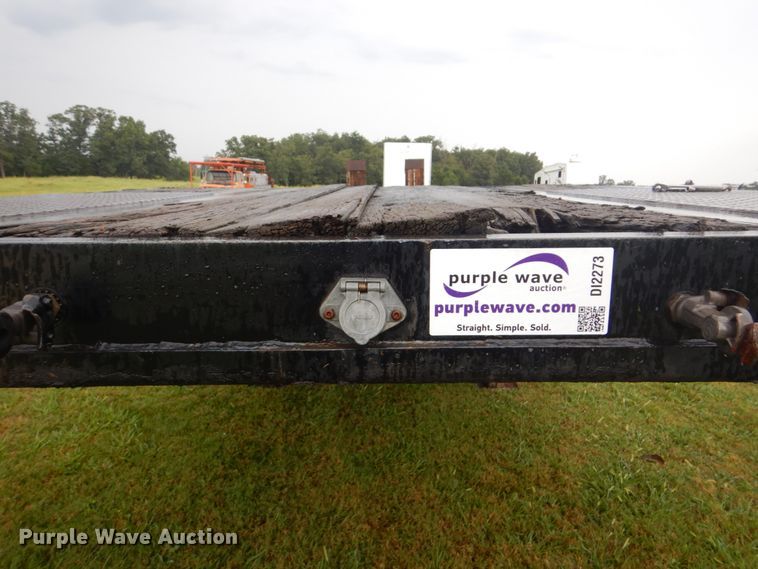 image for item DI2273 1997 Clark CDFBT-97 drop deck equipment trailer