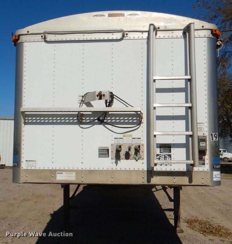 image for item DI2748 2007 Timpte Super Hopper double hopper bottom grain trailer