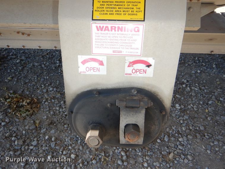 image for item DI2748 2007 Timpte Super Hopper double hopper bottom grain trailer