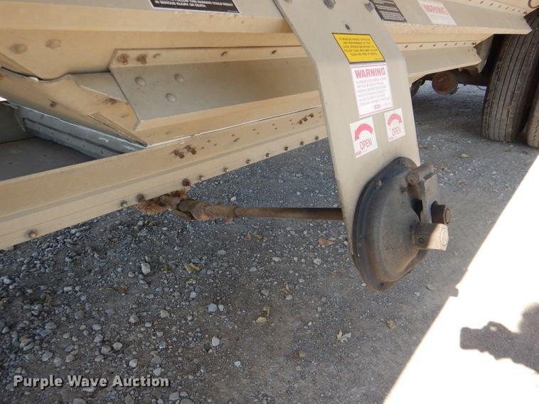 image for item DI2748 2007 Timpte Super Hopper double hopper bottom grain trailer