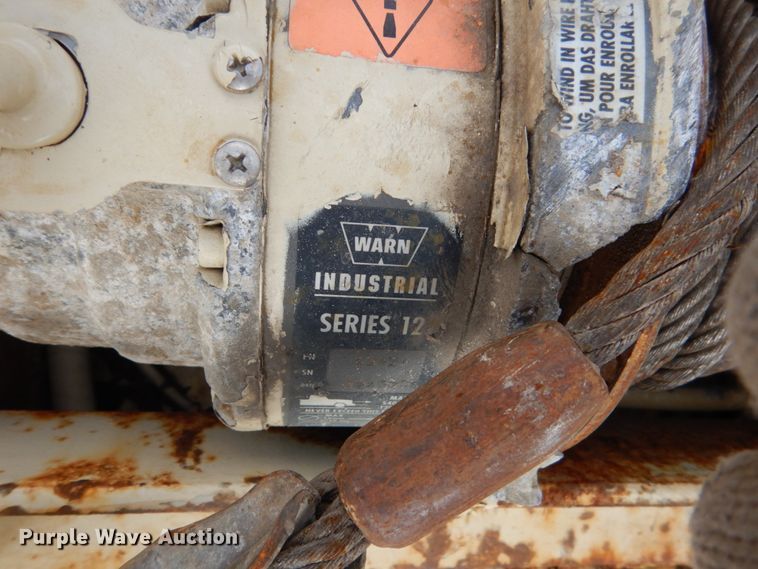 image for item EC9042 2008 Trail King TK70HT-432 drop deck equipment trailer