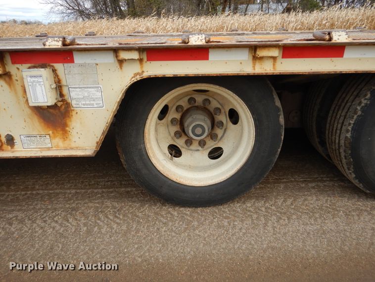 image for item EC9042 2008 Trail King TK70HT-432 drop deck equipment trailer