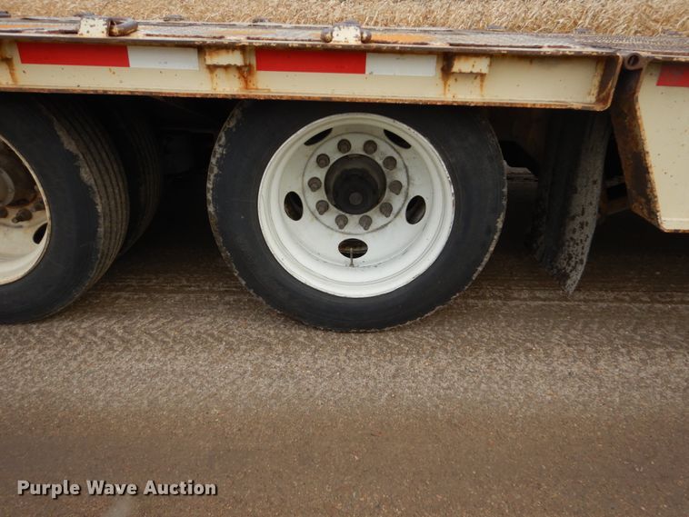 image for item EC9042 2008 Trail King TK70HT-432 drop deck equipment trailer