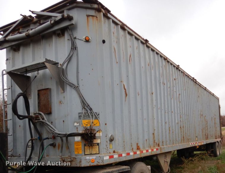 image for item EC9097 2000 Wilkens 48126SCG0TW live bottom trailer