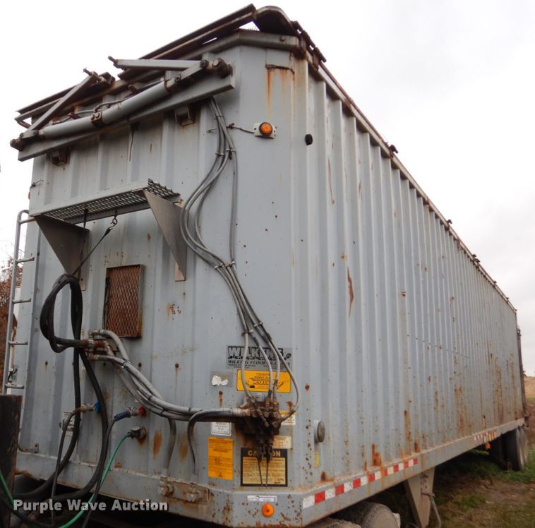 image for item EC9097 2000 Wilkens 48126SCG0TW live bottom trailer