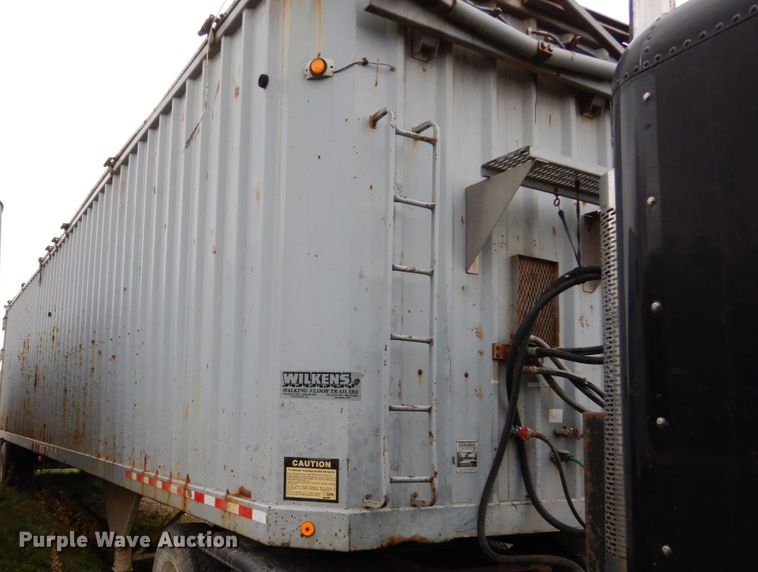 image for item EC9097 2000 Wilkens 48126SCG0TW live bottom trailer