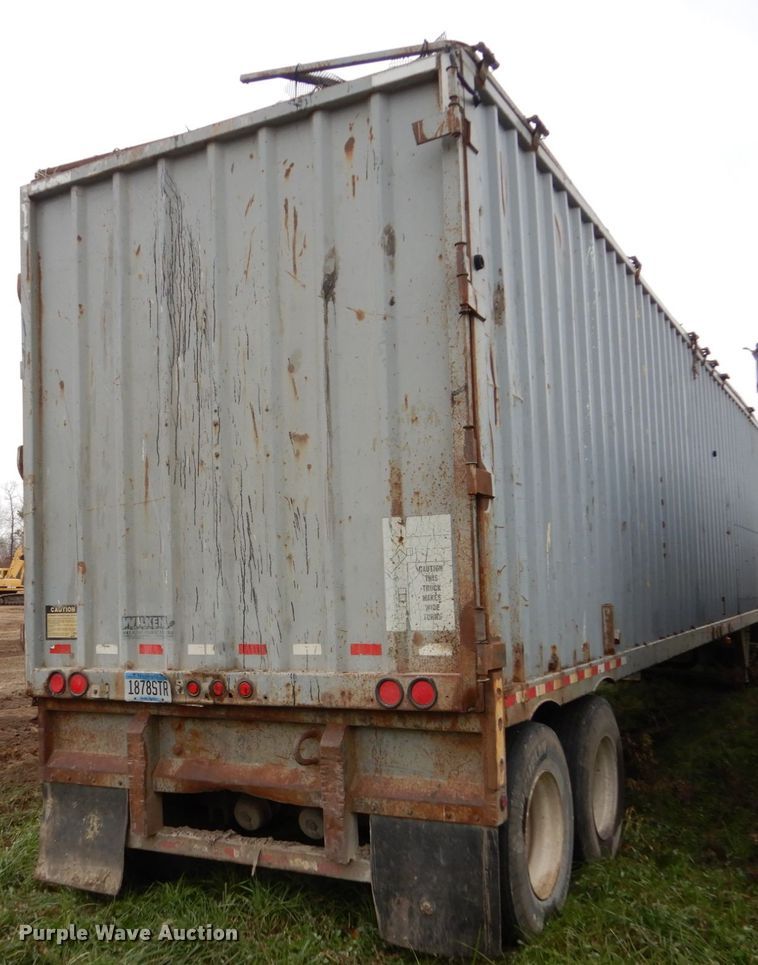 image for item EC9097 2000 Wilkens 48126SCG0TW live bottom trailer