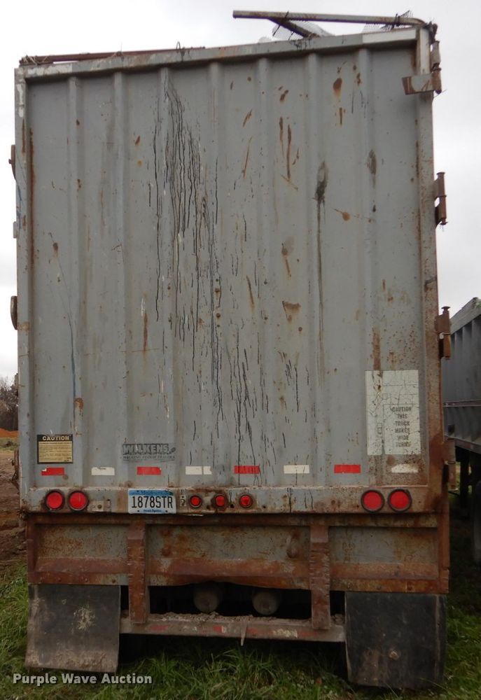 image for item EC9097 2000 Wilkens 48126SCG0TW live bottom trailer