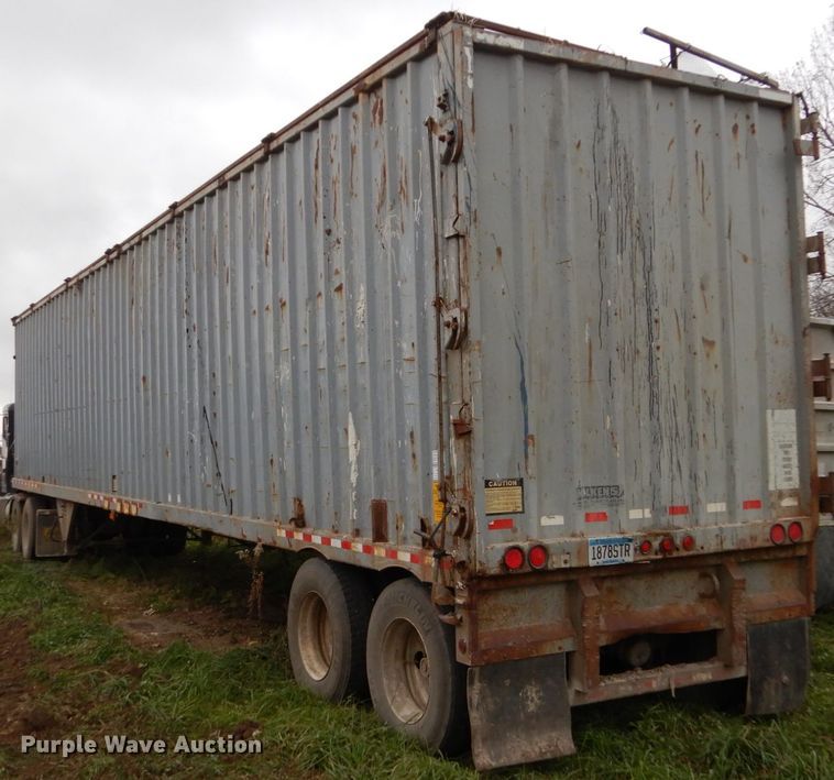 image for item EC9097 2000 Wilkens 48126SCG0TW live bottom trailer