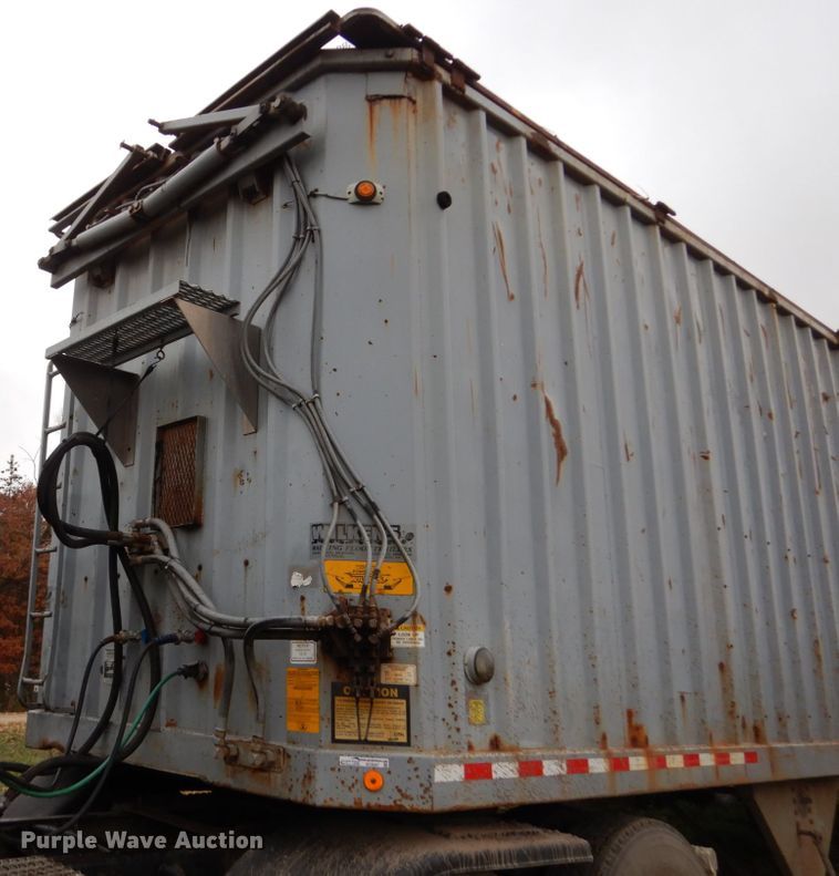 image for item EC9097 2000 Wilkens 48126SCG0TW live bottom trailer