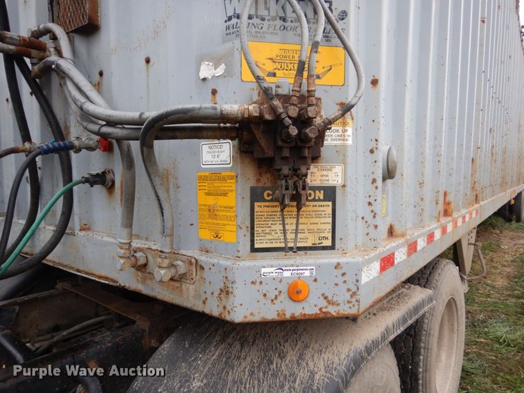 image for item EC9097 2000 Wilkens 48126SCG0TW live bottom trailer