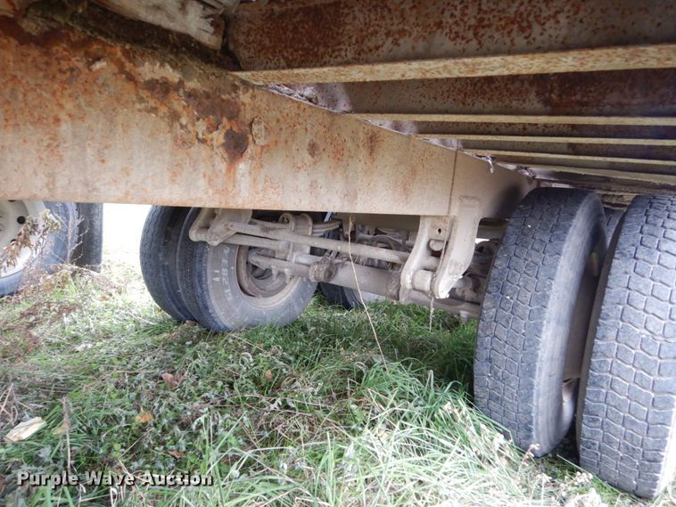 image for item EC9097 2000 Wilkens 48126SCG0TW live bottom trailer