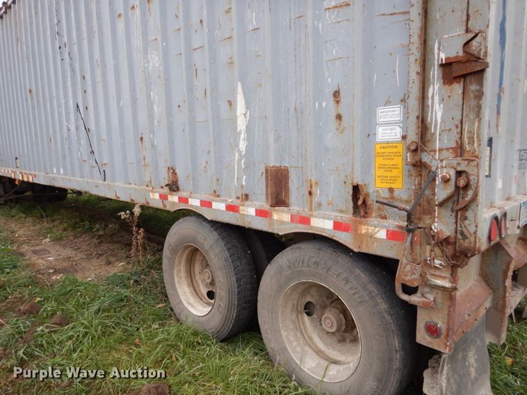 image for item EC9097 2000 Wilkens 48126SCG0TW live bottom trailer