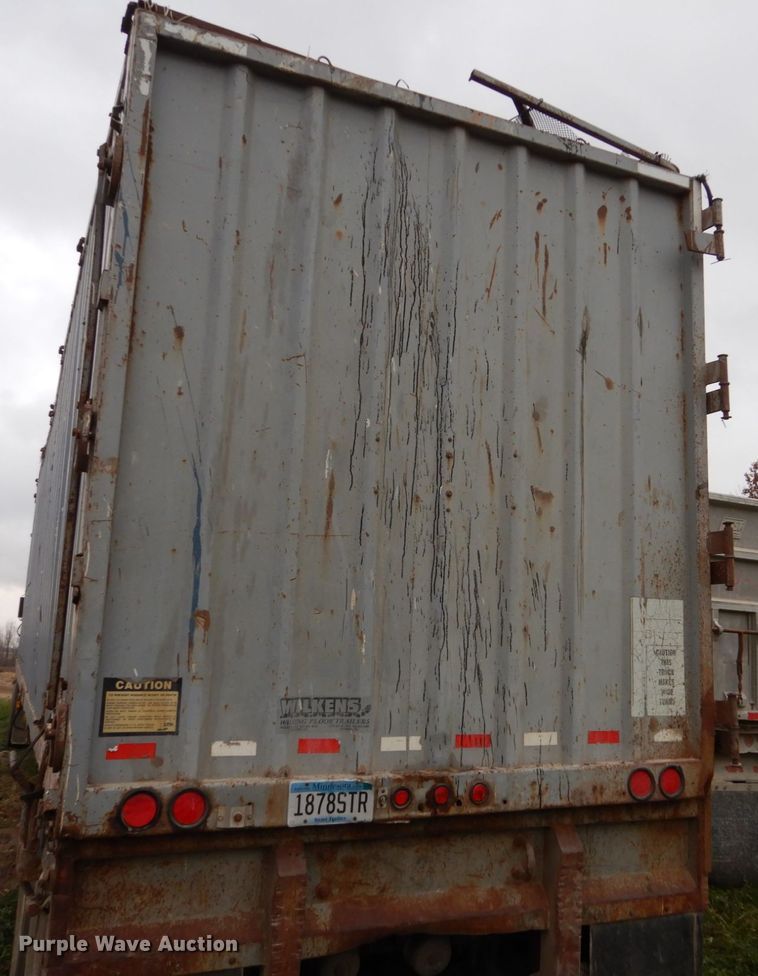 image for item EC9097 2000 Wilkens 48126SCG0TW live bottom trailer
