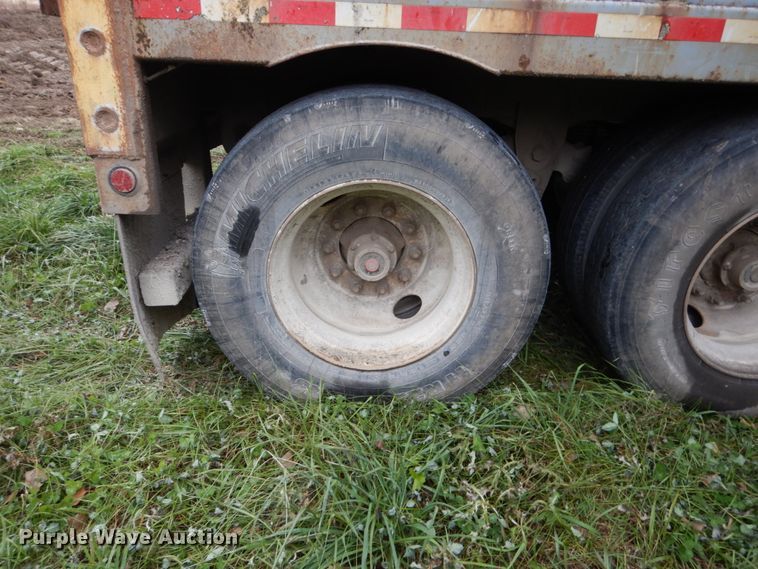 image for item EC9097 2000 Wilkens 48126SCG0TW live bottom trailer