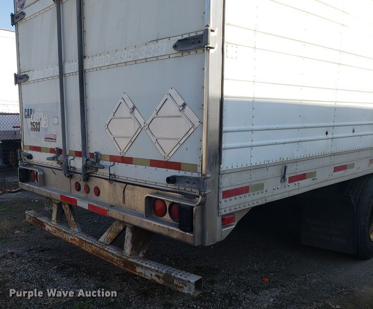 image for item ET9952 1998 Utility dry van trailer