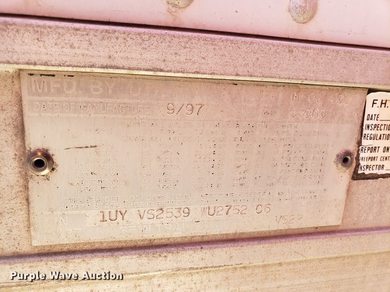 image for item ET9952 1998 Utility dry van trailer