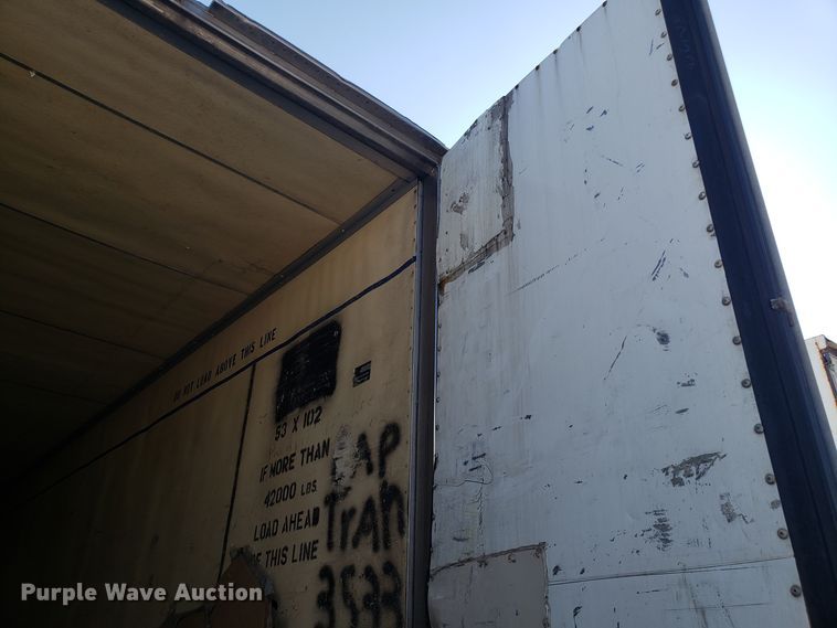 image for item ET9952 1998 Utility dry van trailer