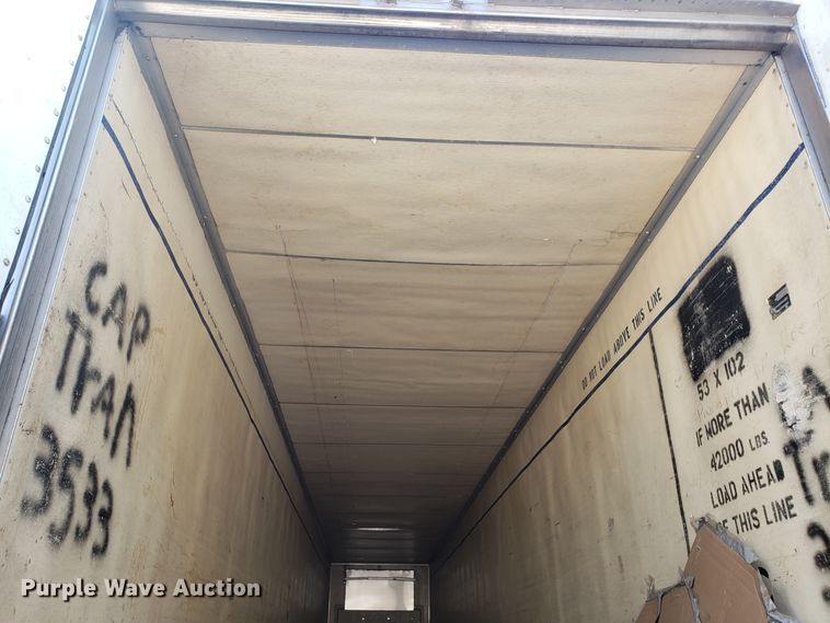 image for item ET9952 1998 Utility dry van trailer