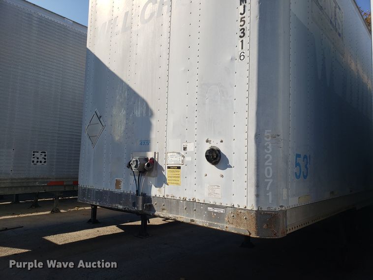 image for item ET9954 1997 Stoughton dry van trailer