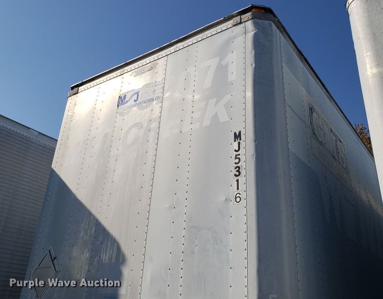 image for item ET9954 1997 Stoughton dry van trailer