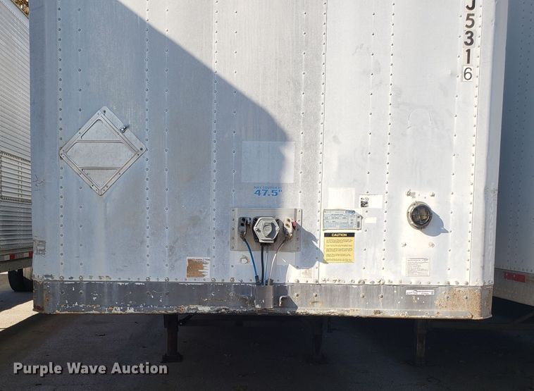 image for item ET9954 1997 Stoughton dry van trailer