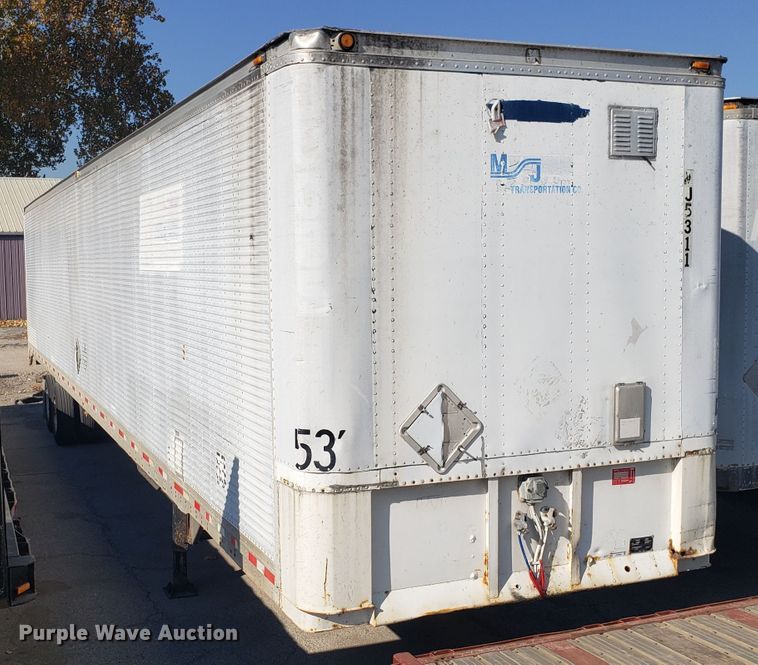 image for item ET9955 1989 Trailmobile dry van trailer