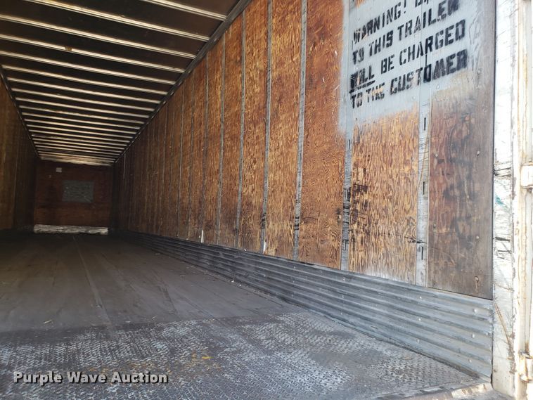 image for item ET9955 1989 Trailmobile dry van trailer