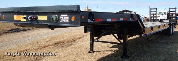 image for item FA9847 2019 Viking VFD46R16F35T drop deck equipment trailer