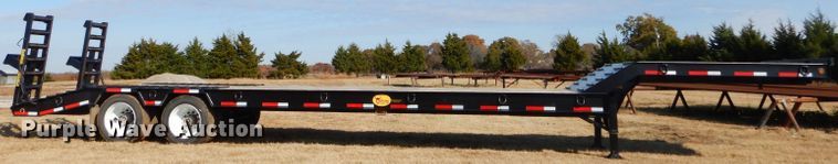 image for item FA9847 2019 Viking VFD46R16F35T drop deck equipment trailer