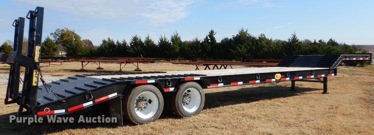 image for item FA9847 2019 Viking VFD46R16F35T drop deck equipment trailer