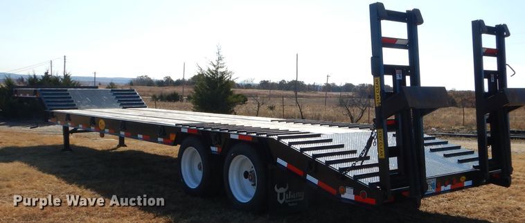 image for item FA9847 2019 Viking VFD46R16F35T drop deck equipment trailer