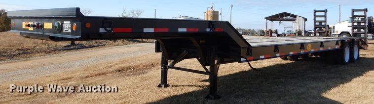 image for item FA9847 2019 Viking VFD46R16F35T drop deck equipment trailer