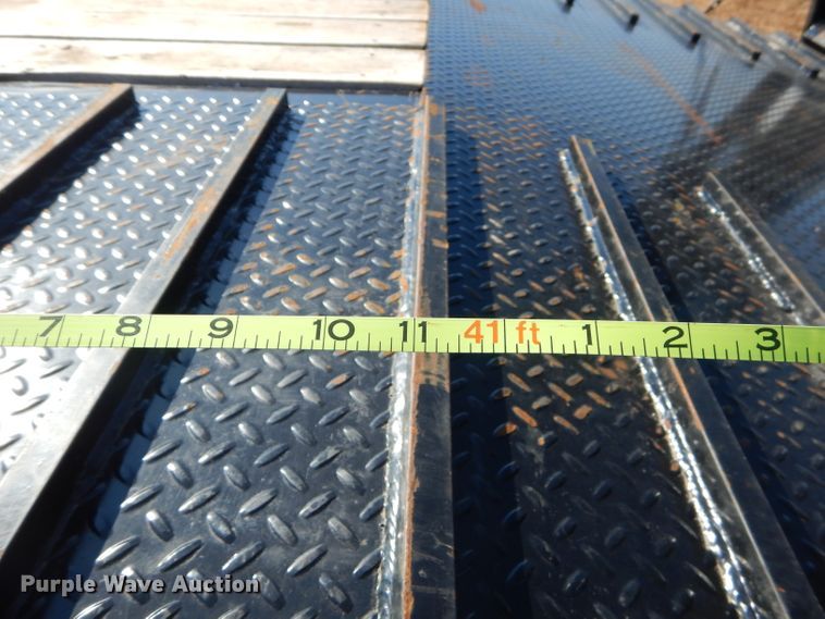 image for item FA9847 2019 Viking VFD46R16F35T drop deck equipment trailer