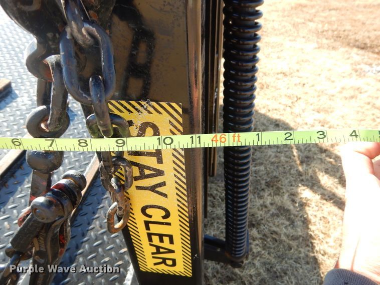 image for item FA9847 2019 Viking VFD46R16F35T drop deck equipment trailer