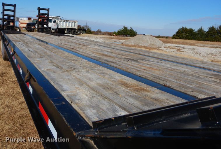 image for item FA9847 2019 Viking VFD46R16F35T drop deck equipment trailer