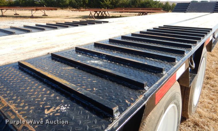 image for item FA9847 2019 Viking VFD46R16F35T drop deck equipment trailer