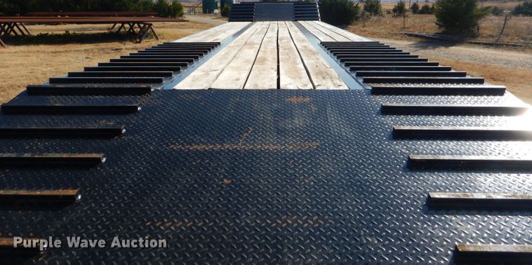 image for item FA9847 2019 Viking VFD46R16F35T drop deck equipment trailer