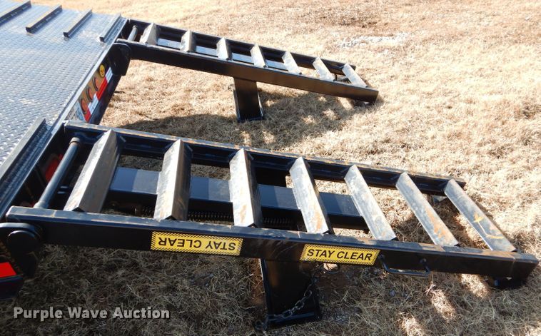 image for item FA9847 2019 Viking VFD46R16F35T drop deck equipment trailer