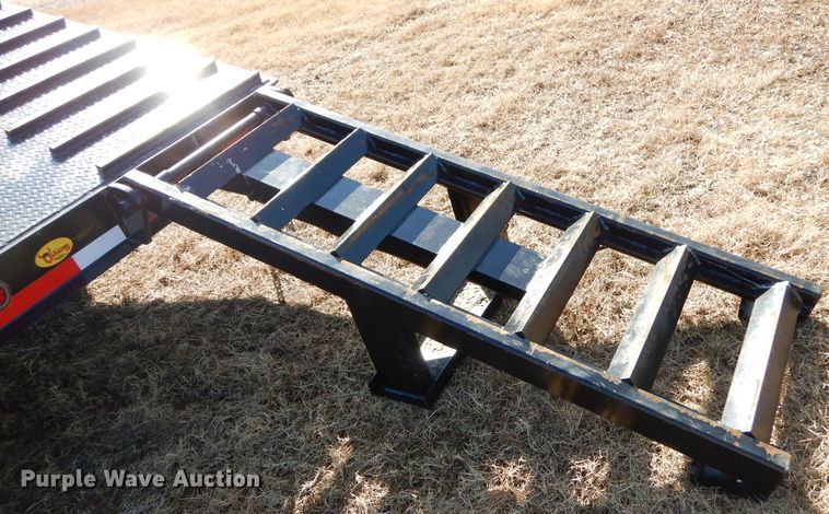 image for item FA9847 2019 Viking VFD46R16F35T drop deck equipment trailer