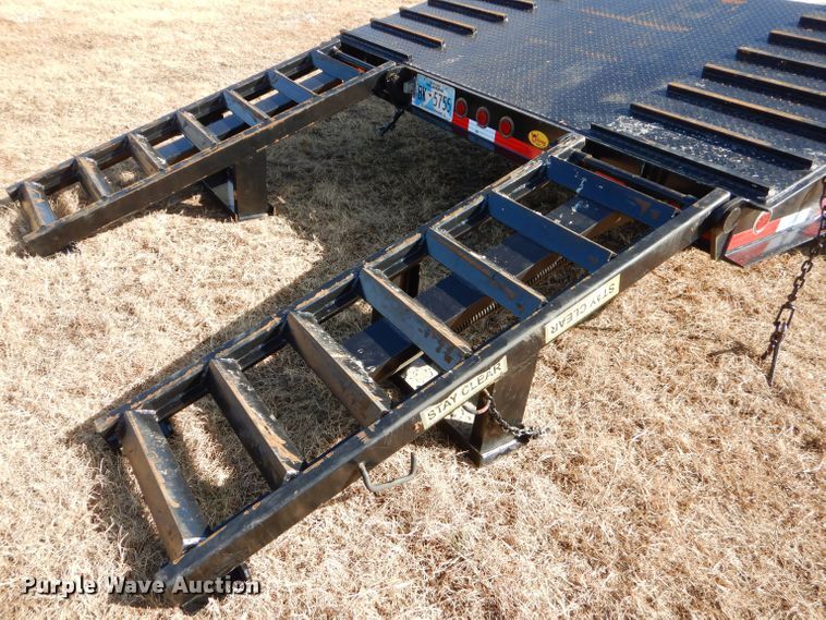 image for item FA9847 2019 Viking VFD46R16F35T drop deck equipment trailer