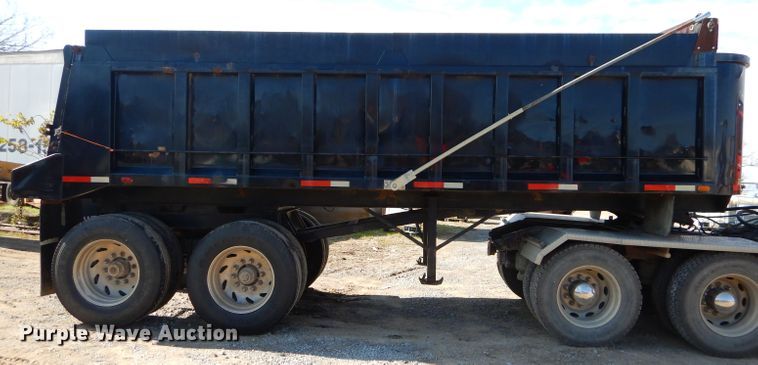 image for item FA9852 1995 Palmer TA-22H end dump trailer
