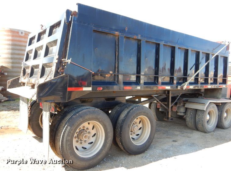 image for item FA9852 1995 Palmer TA-22H end dump trailer