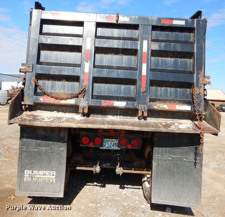 image for item FA9852 1995 Palmer TA-22H end dump trailer