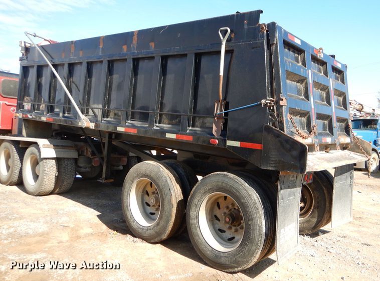 image for item FA9852 1995 Palmer TA-22H end dump trailer