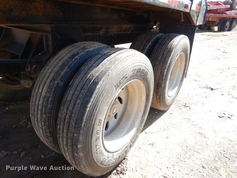 image for item FA9852 1995 Palmer TA-22H end dump trailer