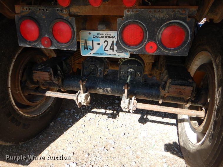 image for item FA9852 1995 Palmer TA-22H end dump trailer