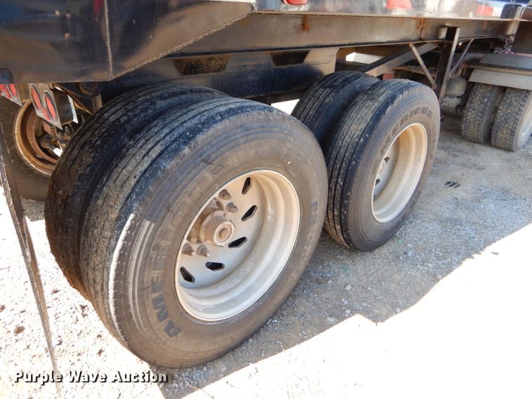 image for item FA9852 1995 Palmer TA-22H end dump trailer