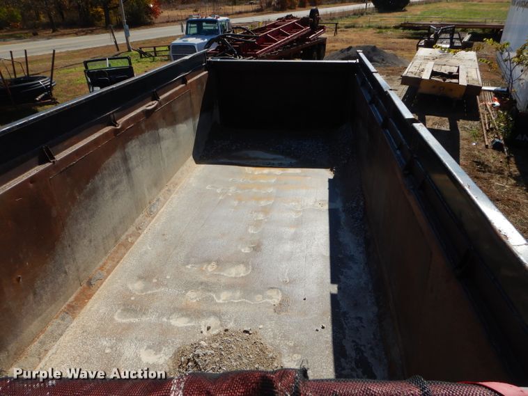 image for item FA9852 1995 Palmer TA-22H end dump trailer