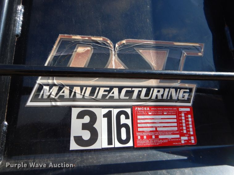 image for item FA9852 1995 Palmer TA-22H end dump trailer